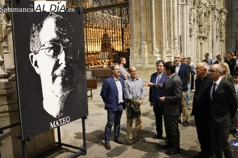 Inauguración de la exposición ‘Apóstol’ en la Catedral Nueva. Fotos: David Sañudo