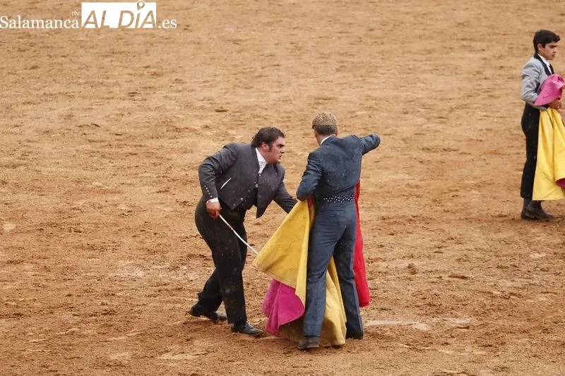 Clase práctica de la Escuela de Tauromaquia en Salamaq- Fotos: David Sañudo