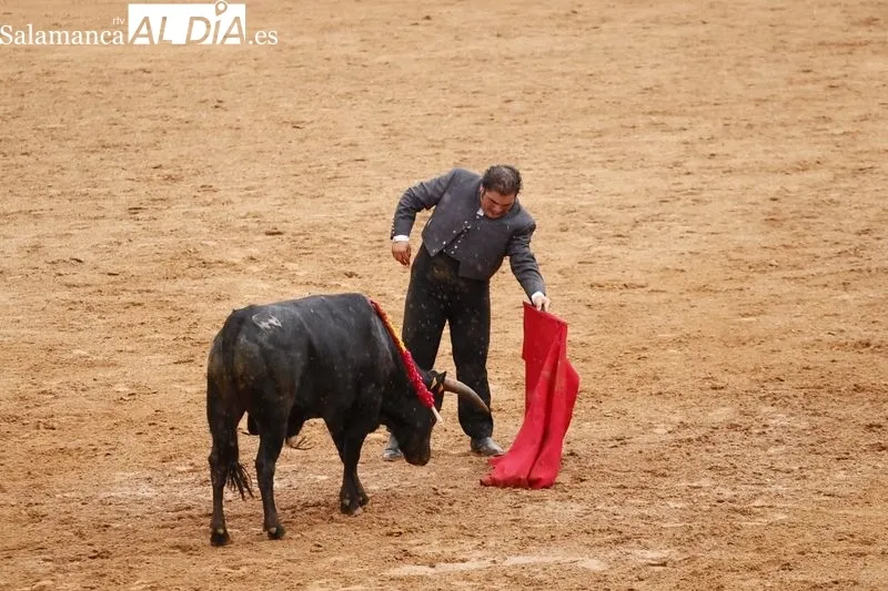 Clase práctica de la Escuela de Tauromaquia en Salamaq- Fotos: David Sañudo