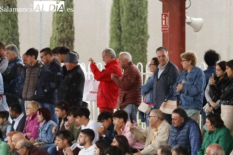 Clase práctica de la Escuela de Tauromaquia en Salamaq- Fotos: David Sañudo