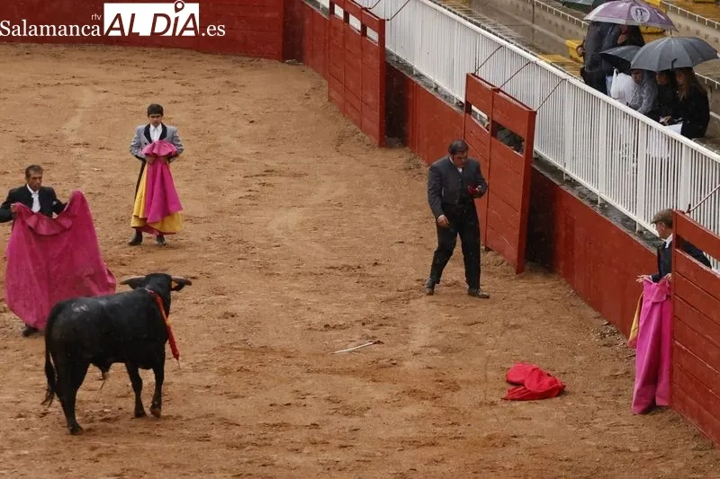 Clase práctica de la Escuela de Tauromaquia en Salamaq- Fotos: David Sañudo