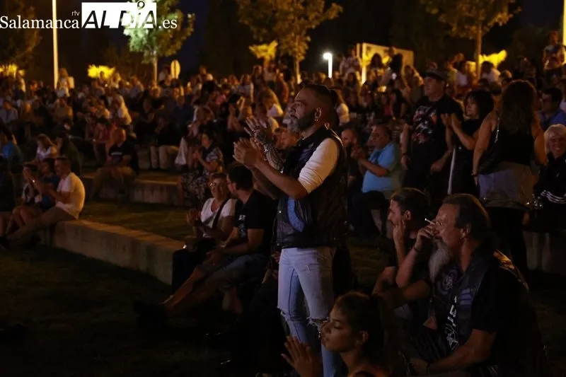 Concierto del grupo 1945 en el parque Elio Antonio de Nebrija de Salamanca. Fotos: David Sañudo