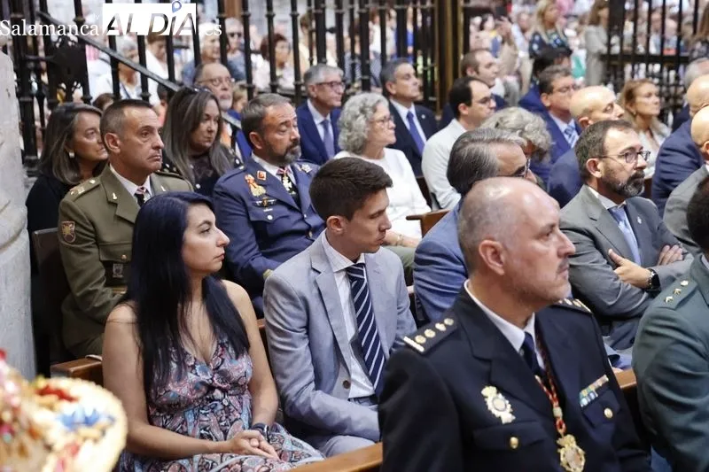 Misa en honor a Santa María de la Vega en la Catedral Nueva. Fotos: David Sañudo