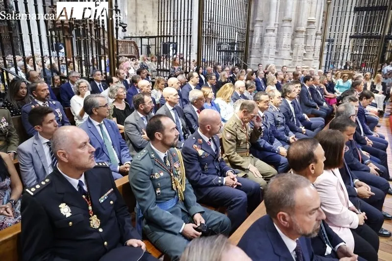 Misa en honor a Santa María de la Vega en la Catedral Nueva. Fotos: David Sañudo
