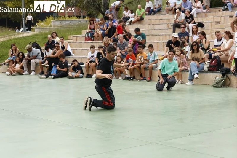‘Charroking’, el Festival de Breaking y Cultura Hip Hop, en el auditorio exterior del parque Villar y Macías. Fotos: David Sañudo