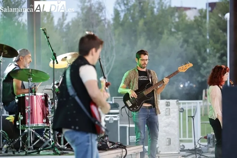 Concierto de Silver Route Blues Band en el Parque Elio Antonio de Nebrija. Fotos: David Sañudo