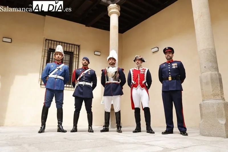 Foto 4 - La Guardia Real despliega en Salamanca sus efectivos