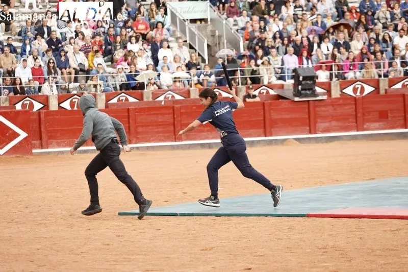  Exhibición de la Policía Nacional en la plaza de toros de Salamanca. Fotos David Sañudo