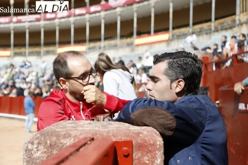 Vaquillas y sorteo de los toros del festejo de esta tarde. Fotos: Pablo Angular