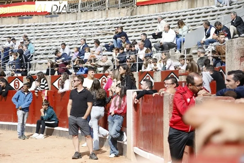 Vaquillas y sorteo de los toros del festejo de esta tarde. Fotos: Pablo Angular