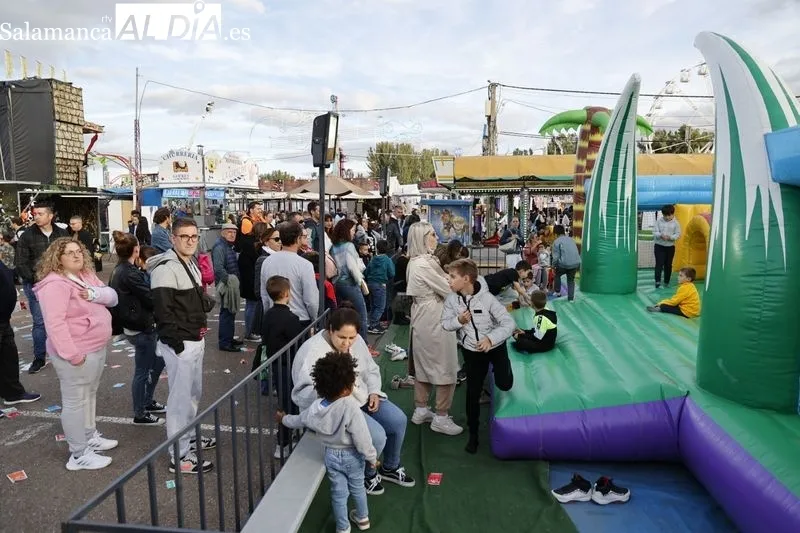 Ambiente este viernes en el Recinto Feria de La Aldehuela. Fotos: David Sañudo