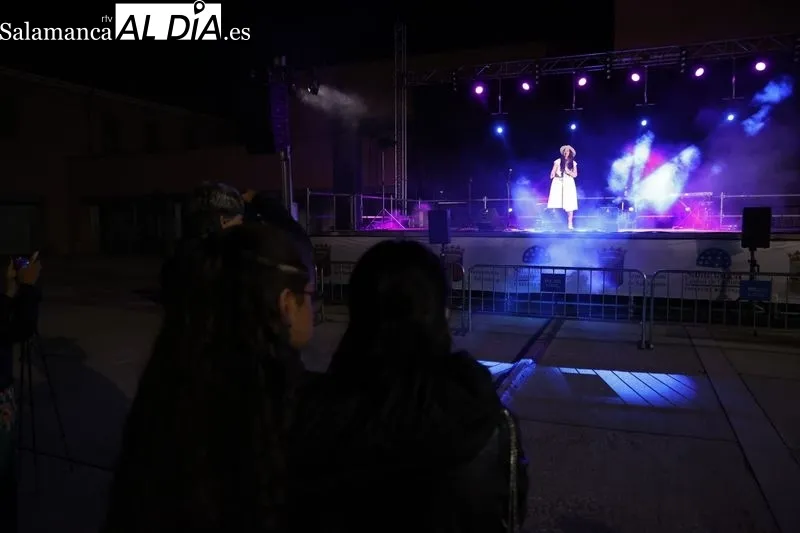 Palaya, la primera en actuar en la final del IV Concurso Municipal de Bandas y/o Solistas. Fotos: David Sañudo