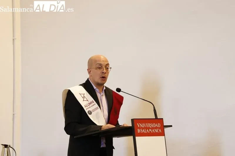 Alumni-Universidad de Salamanca ha nombrado nuevo socio de honor al escritor mexicano Jorge Volpi. Fotos: David Sañudo