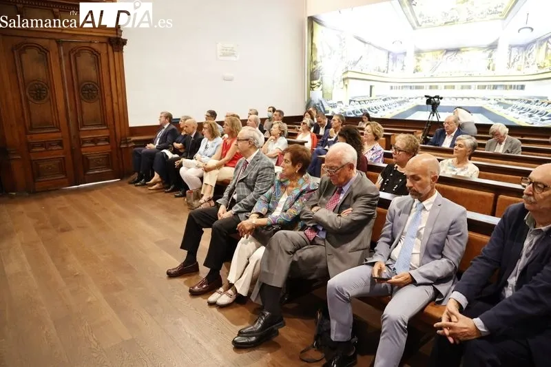 Alumni-Universidad de Salamanca ha nombrado nuevo socio de honor al escritor mexicano Jorge Volpi. Fotos: David Sañudo