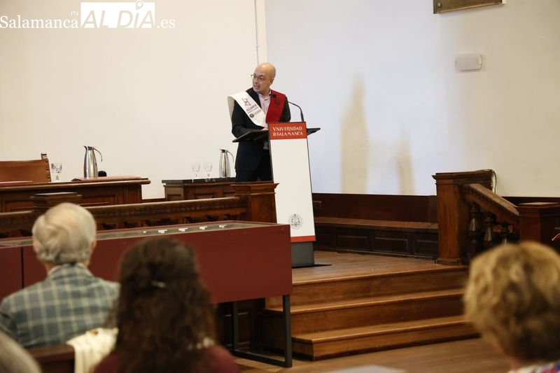Alumni-Universidad de Salamanca ha nombrado nuevo socio de honor al escritor mexicano Jorge Volpi. Fotos: David Sañudo