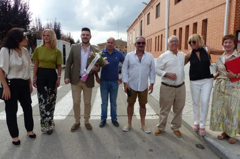 Villoria celebraba el pregón festivo y la ofrenda floral a la patrona