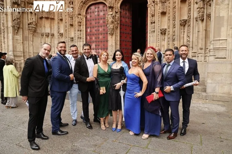 Invitados al enlace de Álvaro y Laura. Fotos: David Sañudo