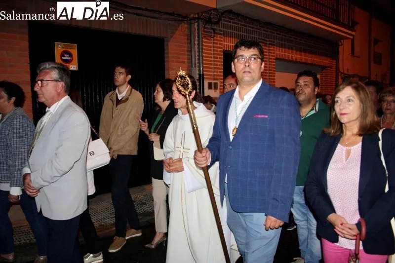 Nuestra Señora de la Piedad volvía a procesionar este viernes en su fiesta anual