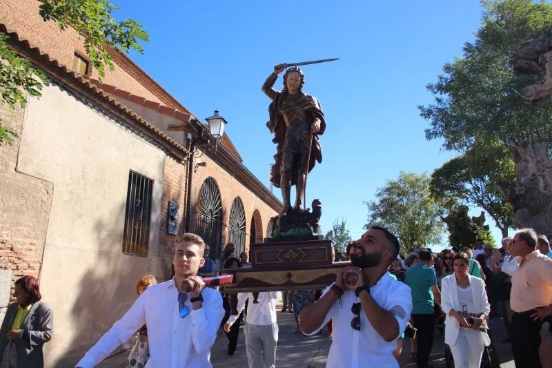 La Nava de Sotrobal celebraba este viernes a su patrón, San Miguel Arcángel