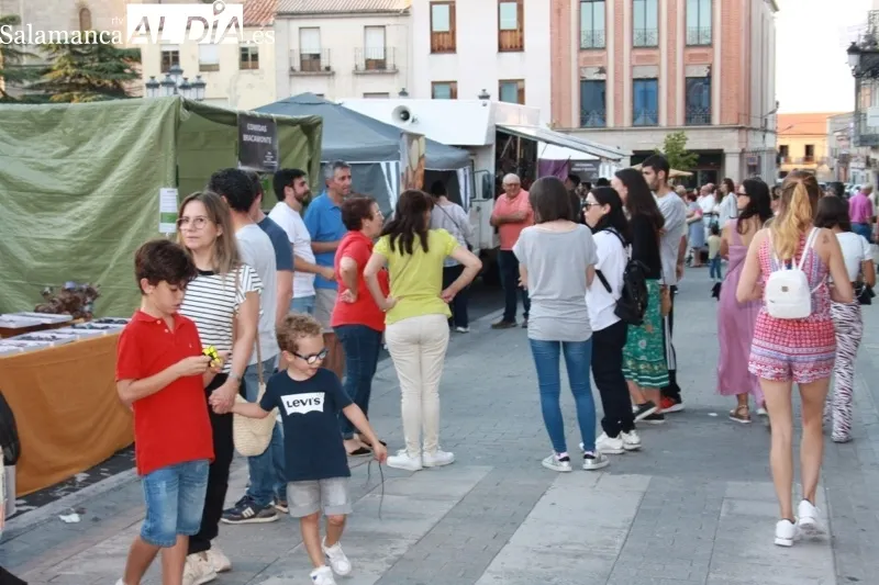 La tarde en la I Feria Agroalimentaria de Peñaranda contaba con actividades y gran asistencia de público