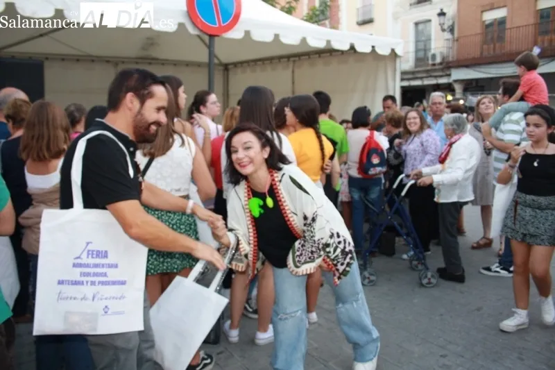 La tarde en la I Feria Agroalimentaria de Peñaranda contaba con actividades y gran asistencia de público