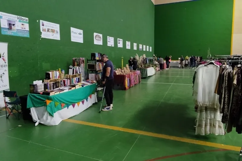 Villoria celebraba este domingo su I Mercado Villa Aurea