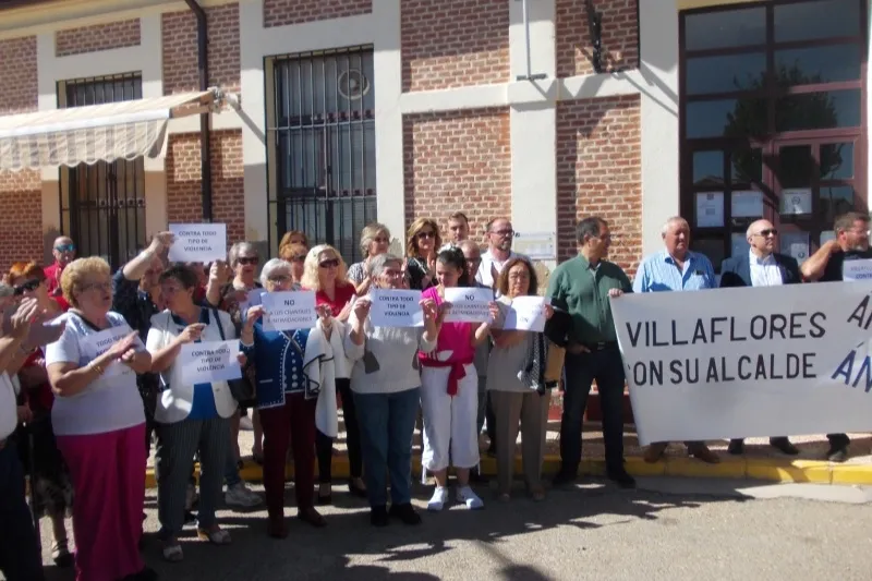 Villaflores y Las Villas se manifestaban en apoyo a Ángel Manuel Montoiro