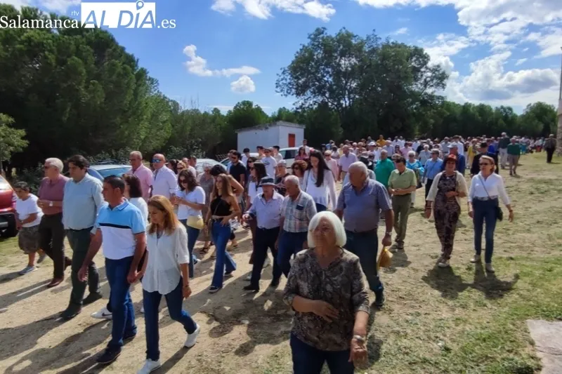Alaraz festejaba este jueves al Santo Cristo del Monte