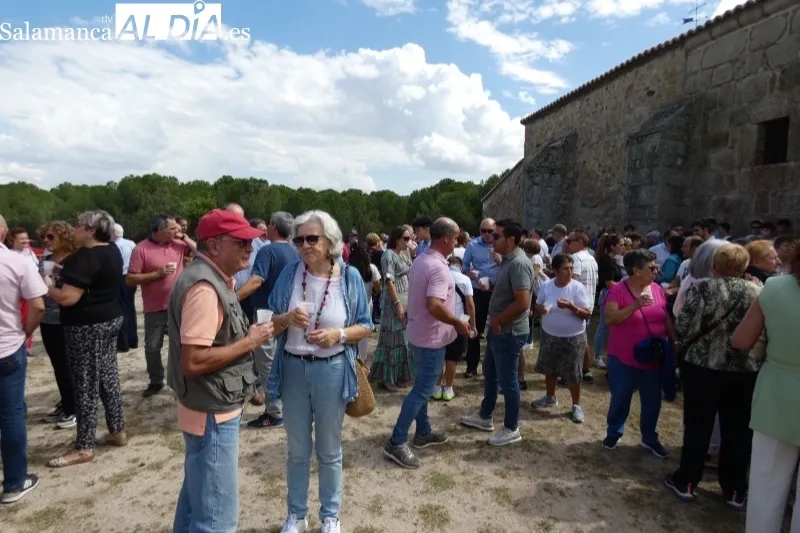 Alaraz festejaba este jueves al Santo Cristo del Monte