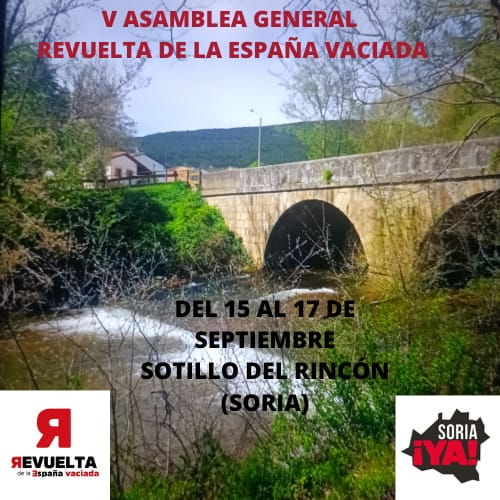 Foto 2 - Las plataformas de la Revuelta de la España vaciada celebrarán su V Asamblea General en Soria 