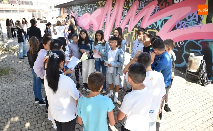 Foto 11 - C&aacute;lida acogida a los alumnos de 1&ordm; de la ESO en el IES Tierra con juegos y un almuerzo saludable