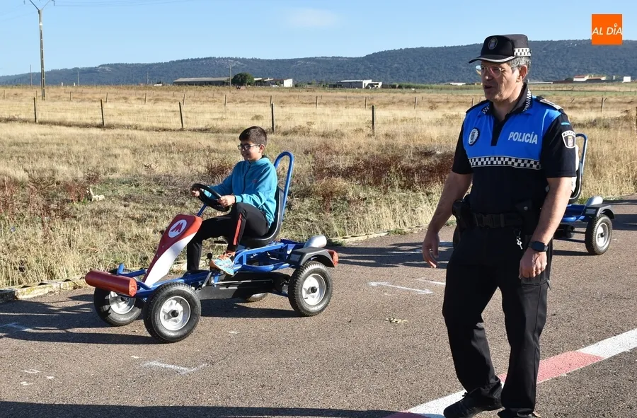 Foto 11 - Unos karts protagonizan este a&ntilde;o la Semana de la Movilidad en Ciudad Rodrigo