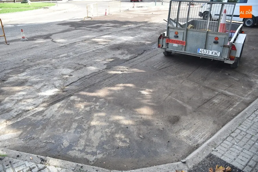 Foto 4 - Inc&oacute;moda ma&ntilde;ana lectiva debido al ruido permanente del fresado