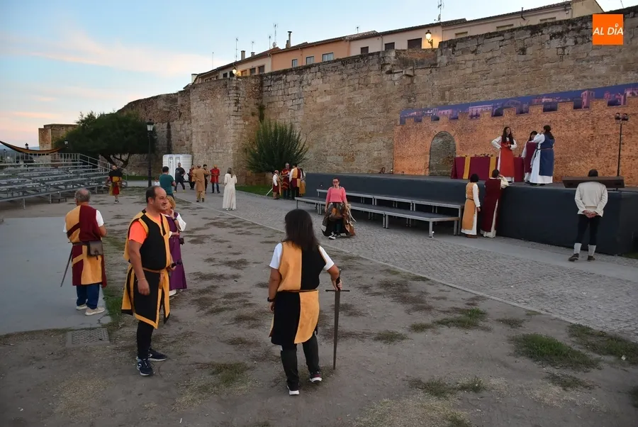 Foto 7 - Rodericus ensaya por &uacute;ltima vez la representaci&oacute;n de &lsquo;La Conjura de Ciudad Rodrigo&rsquo;