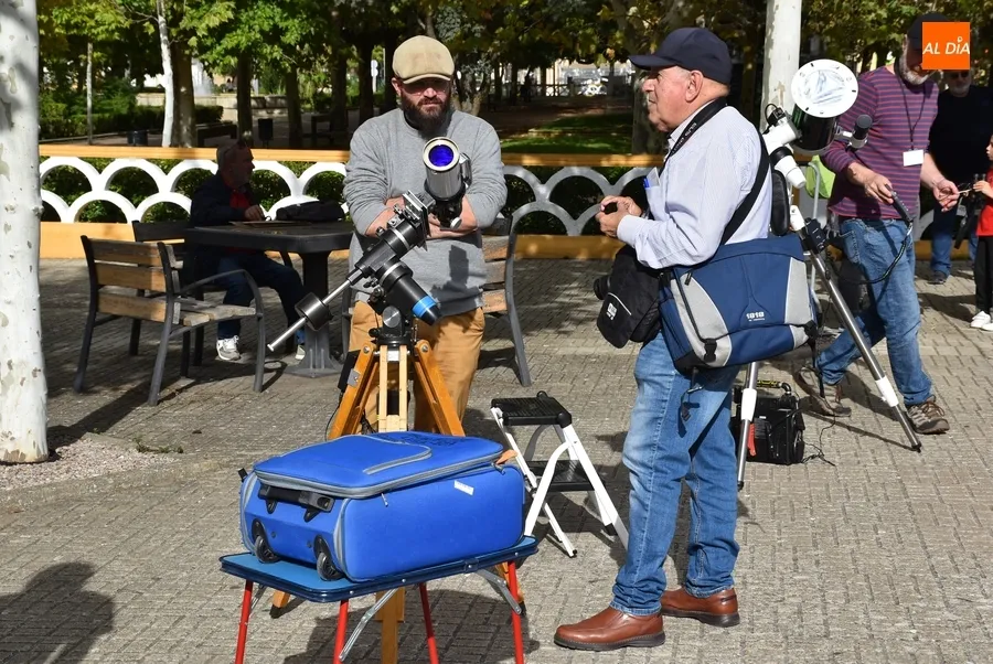 Foto 7 - Una observaci&oacute;n con telescopios solares abre el magno Helioencuentro