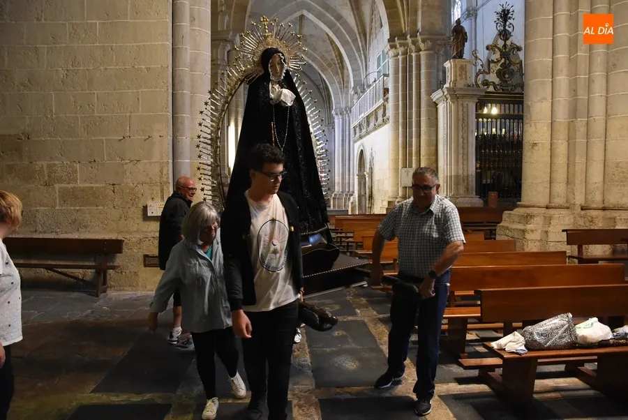 Foto 9 - Preparada La Soledad para la conmemoraci&oacute;n este domingo de los Dolores de la Virgen