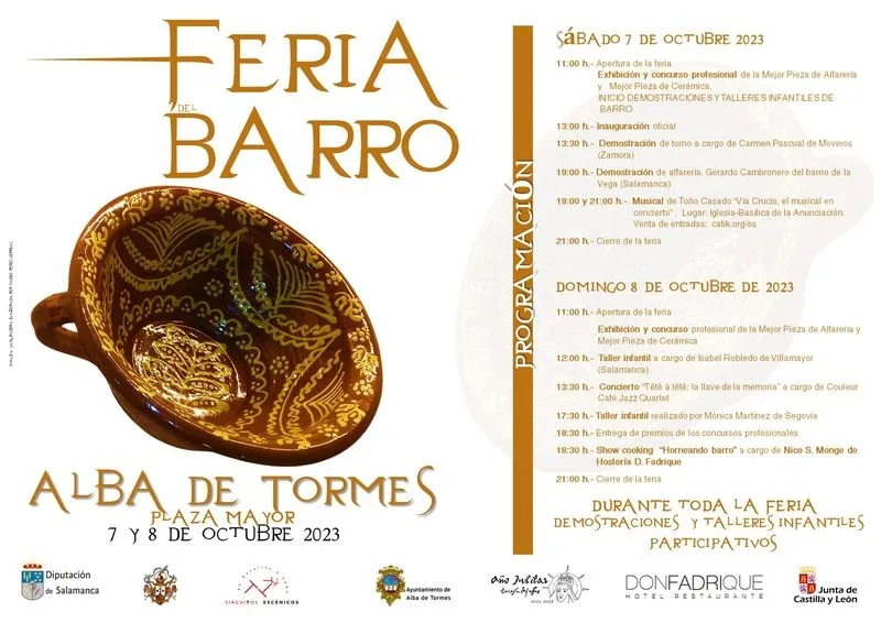 Foto 5 - Nueva edici&oacute;n de la Feria del Barro a comienzos de octubre