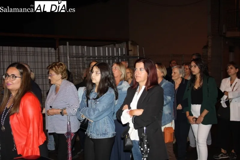 Nuestra Señora de la Piedad volvía a procesionar este viernes en su fiesta anual