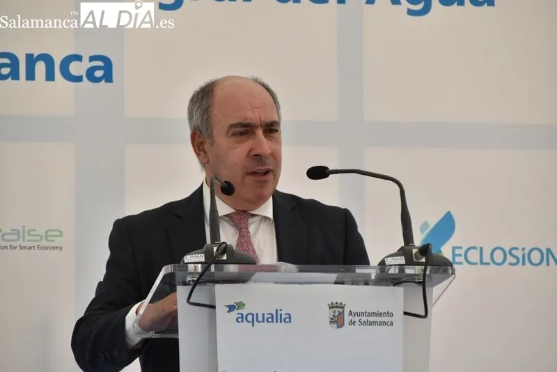 Inauguración del nuevo Centro de Innovación en el Ciclo Integral del Agua en la Estación Depuradora de Aguas Residuales (EDAR) de Salamanca. Foto de Vanesa Martins