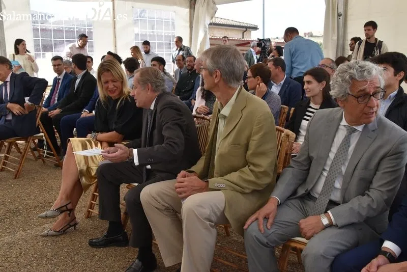 Inauguración del nuevo Centro de Innovación en el Ciclo Integral del Agua en la Estación Depuradora de Aguas Residuales (EDAR) de Salamanca. Foto de Vanesa Martins