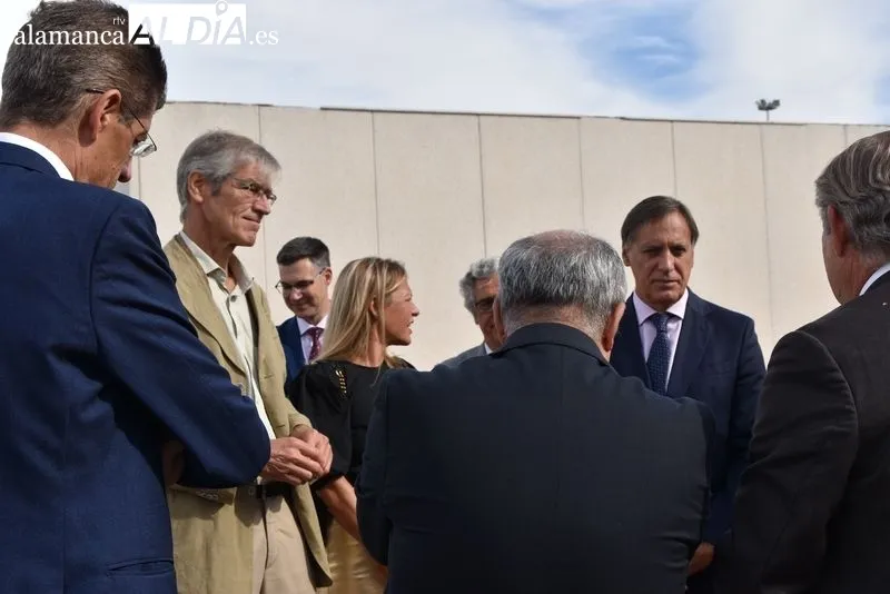 Inauguración del nuevo Centro de Innovación en el Ciclo Integral del Agua en la Estación Depuradora de Aguas Residuales (EDAR) de Salamanca. Foto de Vanesa Martins