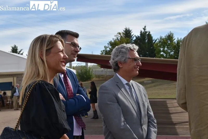 Inauguración del nuevo Centro de Innovación en el Ciclo Integral del Agua en la Estación Depuradora de Aguas Residuales (EDAR) de Salamanca. Foto de Vanesa Martins