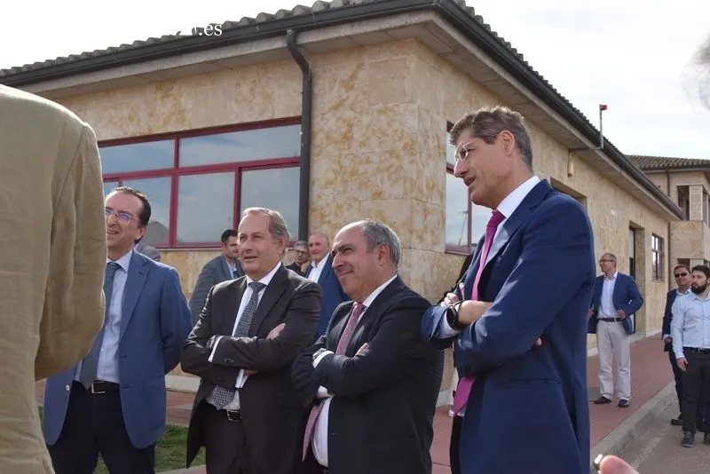 Inauguración del nuevo Centro de Innovación en el Ciclo Integral del Agua en la Estación Depuradora de Aguas Residuales (EDAR) de Salamanca. Foto de Vanesa Martins