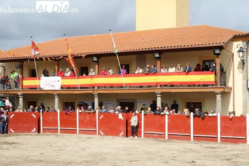 En el segundo encierro de Bañobárez se corieron tres vacas y un novillo al estilo tradicional / SILVESTRE  