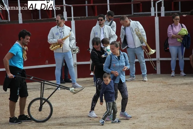 Accidentado segundo encierro de las fiestas de Barruecopardo / SÁNCHEZ Y CORRAL