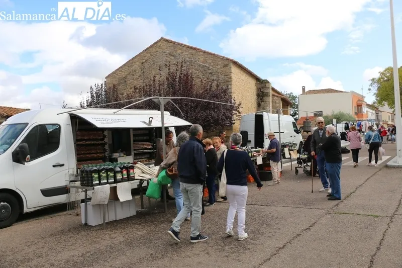 Animado segundo mercadillo en Aldeadávila de la Ribera / CORRAL