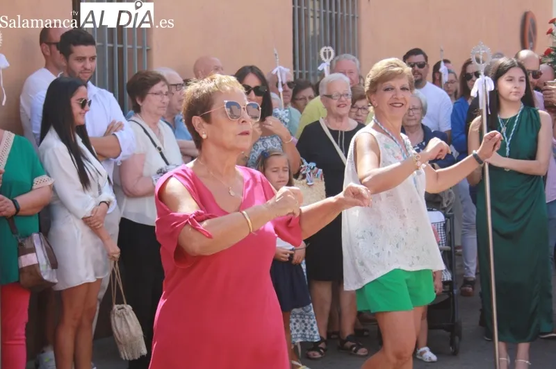 El Santo Cristo de la Agonía recorría este domingo las calles en procesión durante su fiesta anual