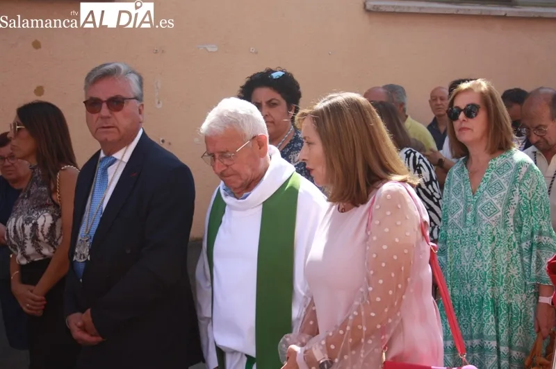El Santo Cristo de la Agonía recorría este domingo las calles en procesión durante su fiesta anual