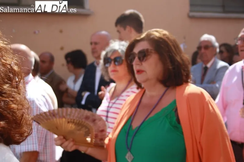 El Santo Cristo de la Agonía recorría este domingo las calles en procesión durante su fiesta anual