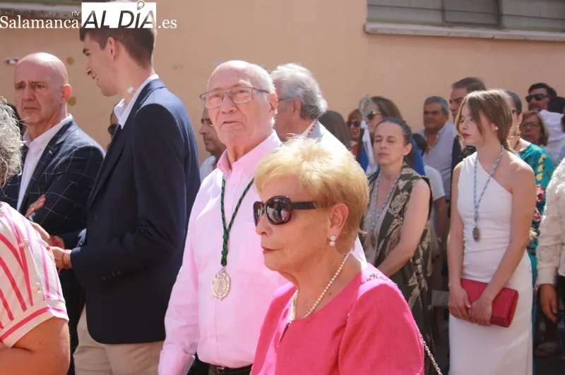 El Santo Cristo de la Agonía recorría este domingo las calles en procesión durante su fiesta anual
